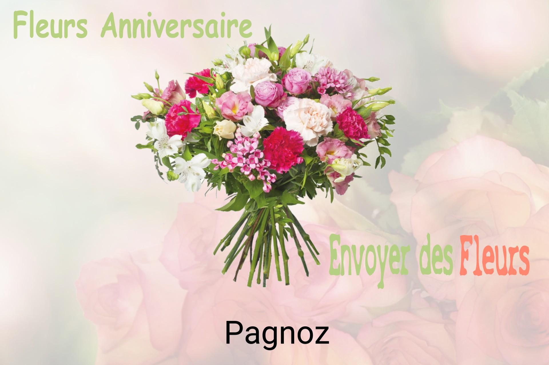 Bouquet de fleurs d’anniversaire livré à Pagnoz